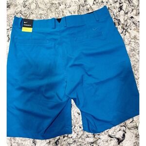 NWT Men's Sz 36 Nike Standard Fit Golf Shorts Blue 10" Inseam NEW